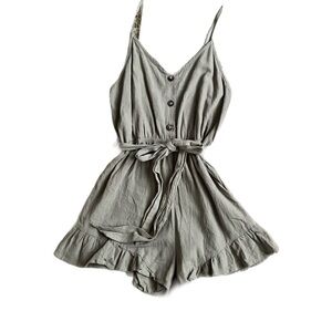 Shein Romper, Olive Green, Sz. M